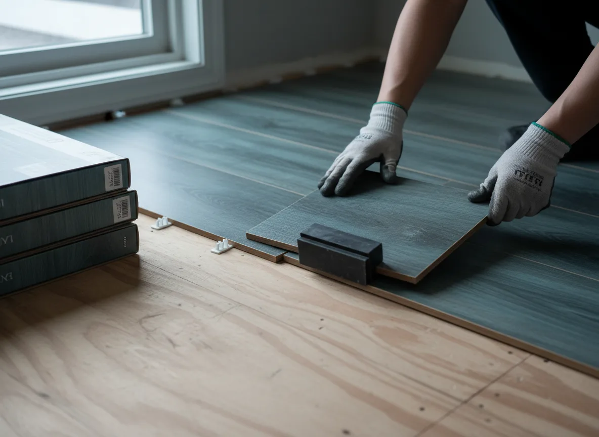 Luxury Vinyl Plank Installation company in Roaring River, NC